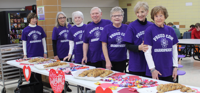 Grandparents' Association Handed Out Treats