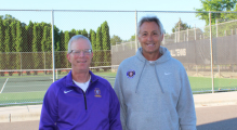 Spika and Muetzel Keep Campus Alive with Summer Tennis