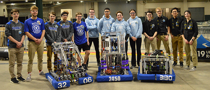 Cretin-Derham Hall :: Robotics Competes in North Dakota