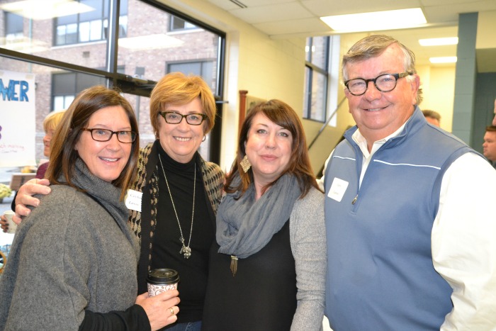 Current Parent Katie Altier, and friends, Carolyn, Kelly and Jerry Larson