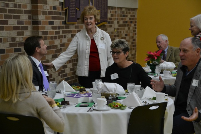 Members of the President's Advisory Council enjoy their annual luncheon on CDH campus.