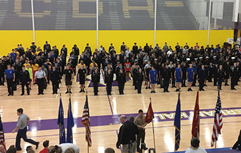 Over 300 students competed at the JROTC Upper Midwest Challenge